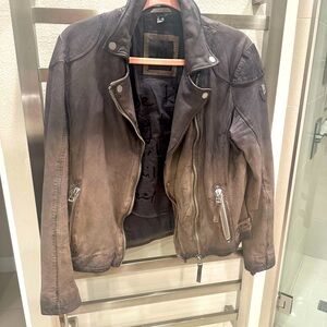 COPY - Mauritius leather jacket size large , runs small